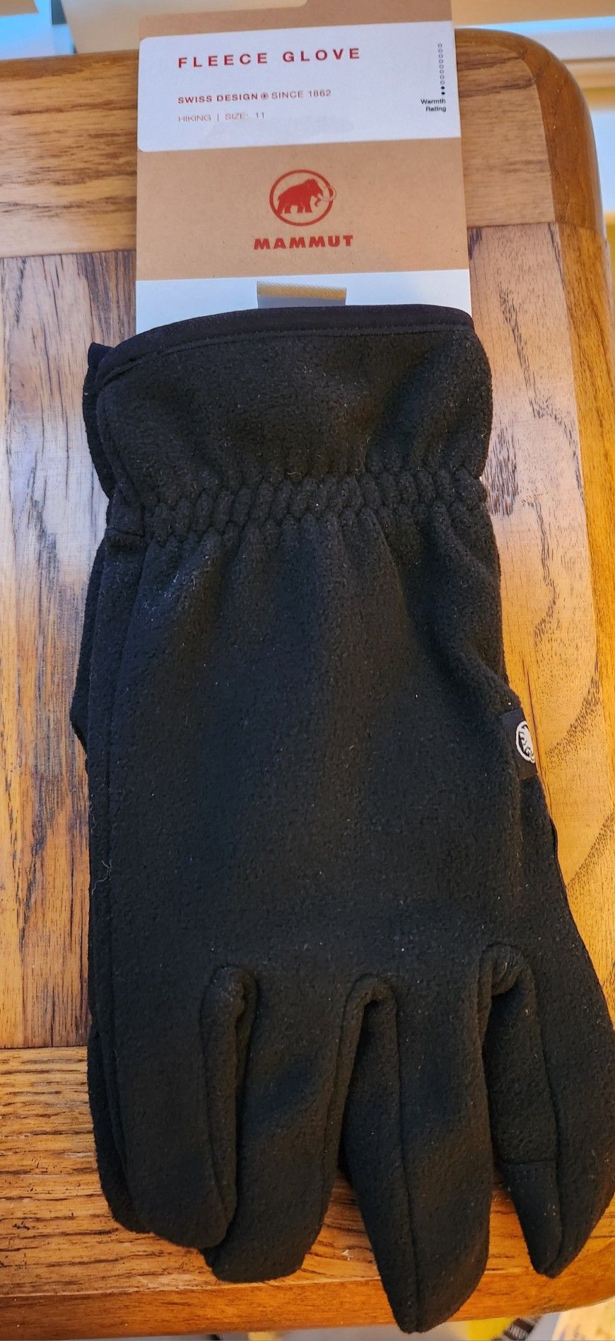 Men's Mammut Fleece Gloves/New