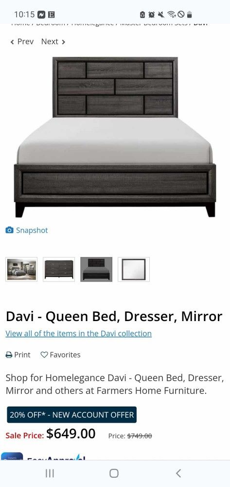 Queen Bed Frame