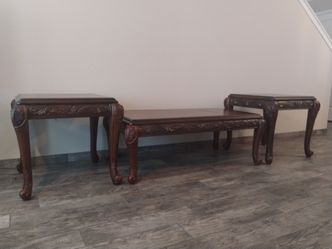 Rectangular  Coffee Table Set.