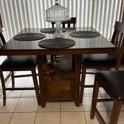 All Wood Kitchen Table