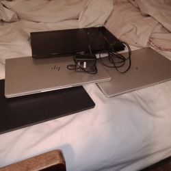Sale!!!     Four Used Laptops One Cord