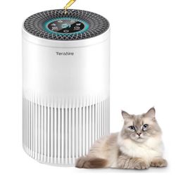 Brand new Air Purifiers for Bedroom Home, Air Purifier with PM 2.5 Air Quality Monitor Cover Up to 1235 Ft², Air Filter Cleaner with 5 mode Light, Sle