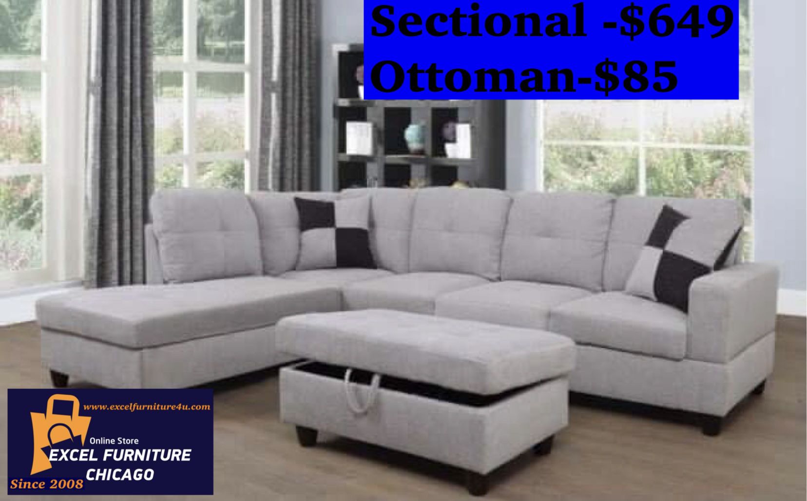 Brand New Sectional Sofa Couch 