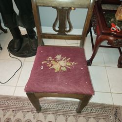 Antique rectory chair