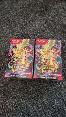 2 Ascended heros booster bundle