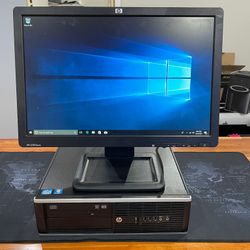 HP Compaq Pro 6300 SFF i3 8GB RAM 500GB Windows 10 with Monitor