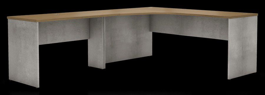 Modloft Corner Desk + side table