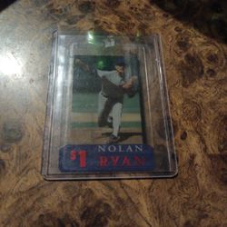 Nolan Ryan 1996 Classic Phone Card 