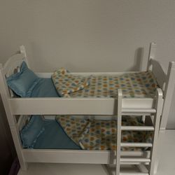 American Me Doll Bunk Bed & Stroller