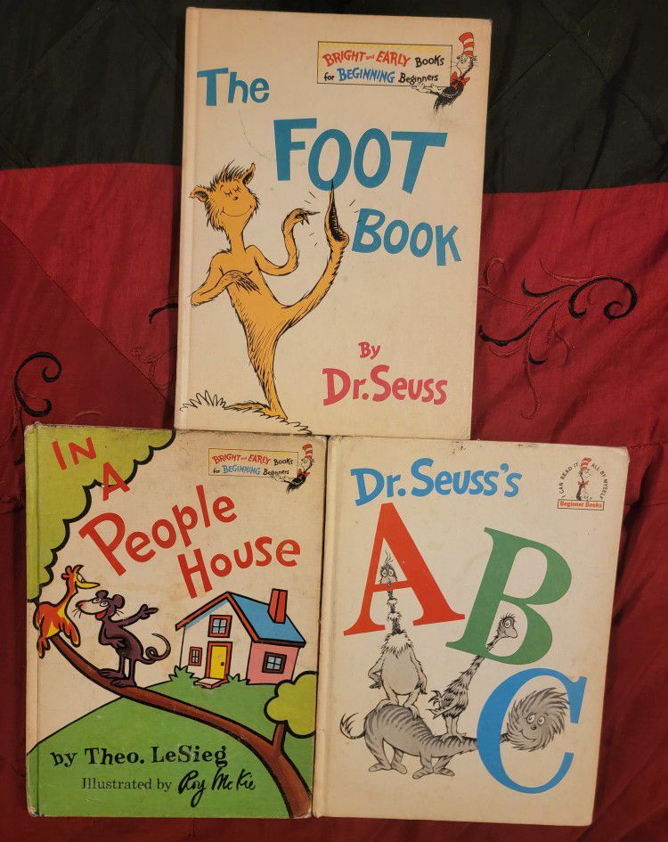 3/Dr. Seuss"First Edition" The CLASSICS!!!
