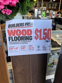 Wood flooring 9.5mm engineered hardwood flooring