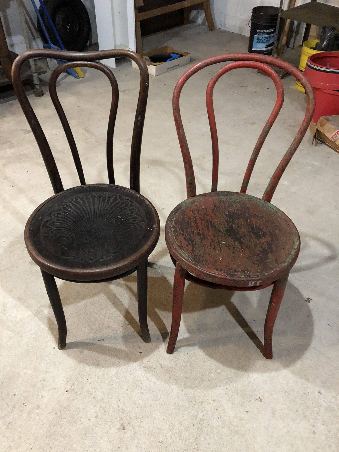 Antique Barroom Chairs