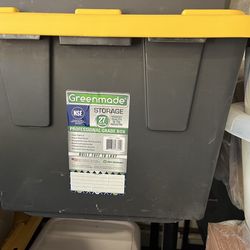 Green made   Storage container