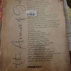 Ephesians 6:10-18 NIV Bible Verse Wall Art The Armor of God Scripture Print-P656