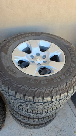 Dodge Wheels and Tires set of 4