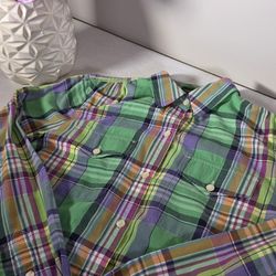 Lauren Jeans Co. Ralph Lauren Women's Button-Down Shirt- Size Women’s PM