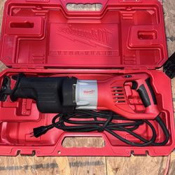 Milwaukee  15 Amp 1-1/4 in. Stroke Orbital SUPER SAWZALL Reciprocating Saw with Hard Case