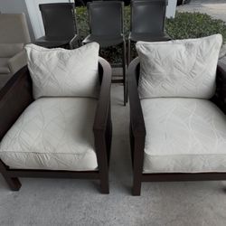 Worth Big $$- PAIR OF CENTURY Barrel Chairs- Amazing Condition And vintage!