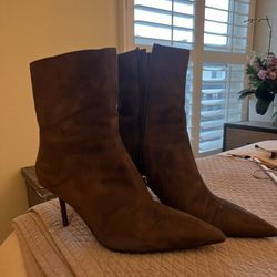 Zara womens Suede Boots