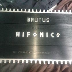 Hifonics Brutus elite 2000.10 watts