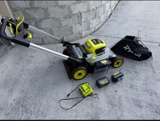 Ryobi self propelled lawn mower