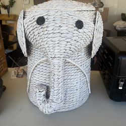 Elephant Laundry Basket 