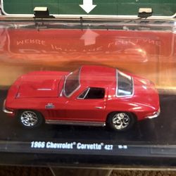 1966 Little Red Corvette  M2 Machines 427 Die-Cast