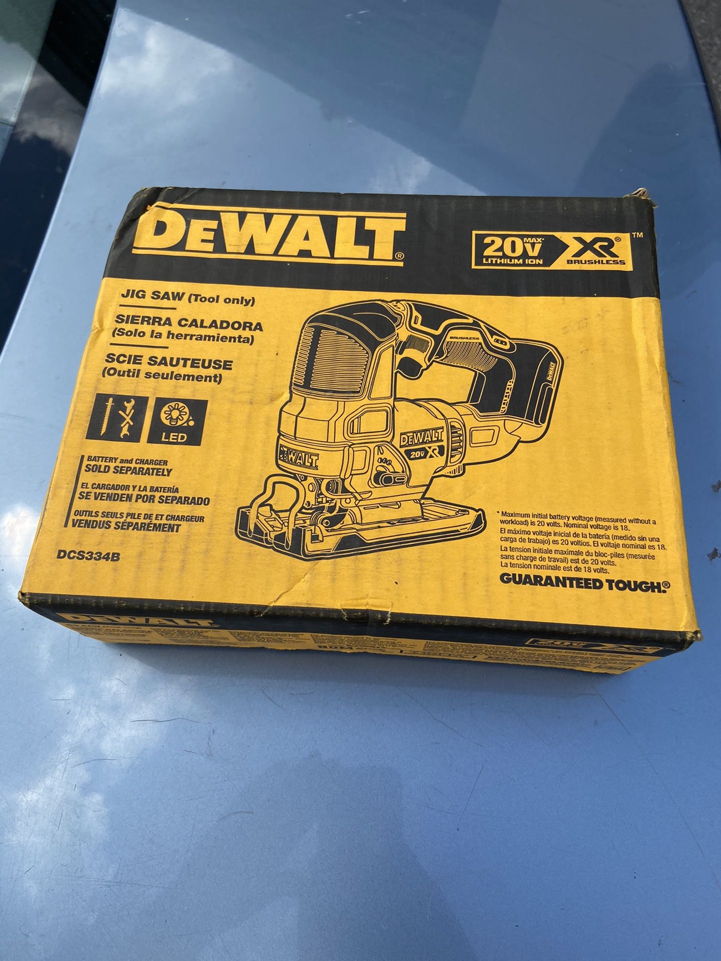 Dewalt 20v XR jig saw (tool only)