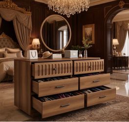6 Drawer Dressers & Chests of Drawers, Dresser for Bedroom