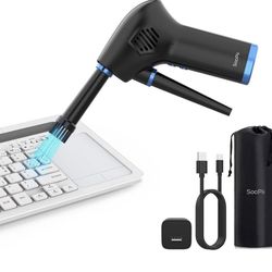 Cordless Compressed Air Duster Rechargeable 6000mAh Battery Powerful 40000 RPM