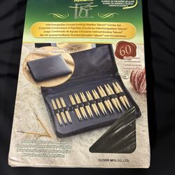 Clover Takumi Interchangeable Circular Knitting Needle Combo Set
