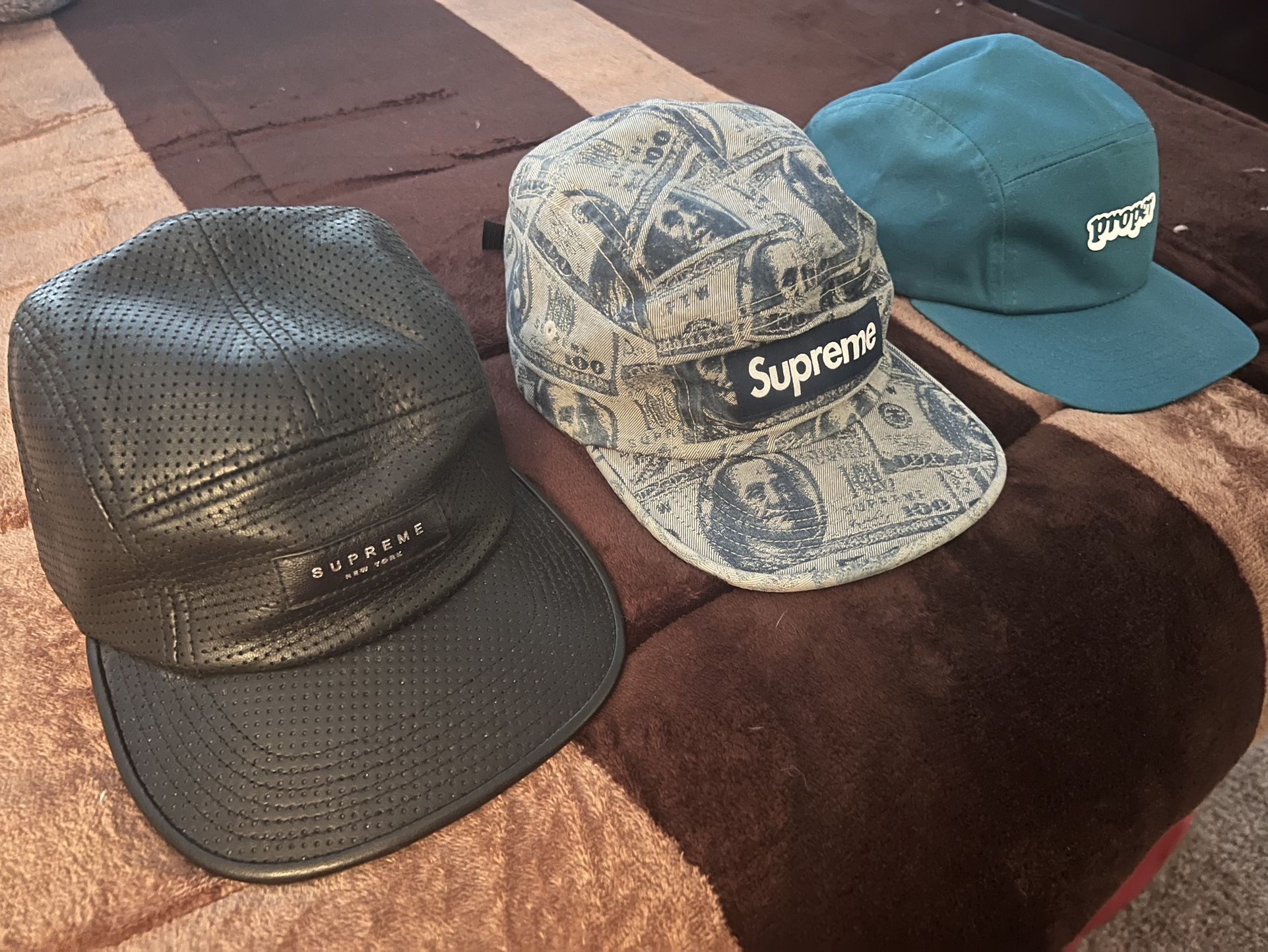 2 Supreme 1 New Era Camp Caps