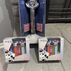 100th Anniversary Disney PEZ Candy dispenser collectables 