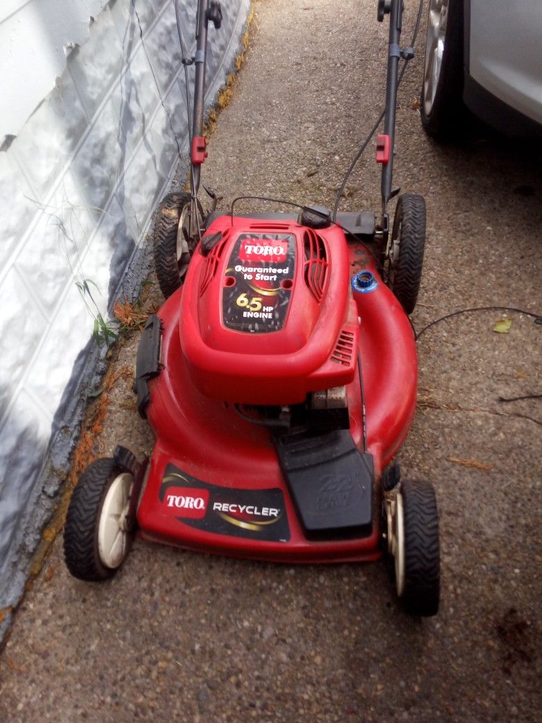 Toro Mower 6.5 Recycler