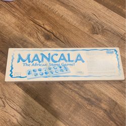 Mancala African Board Game 