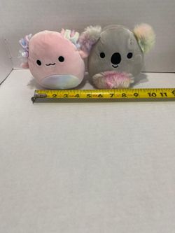 Original Squishmallows Axolotl Koala Mini Plush Lot Pre Owned
