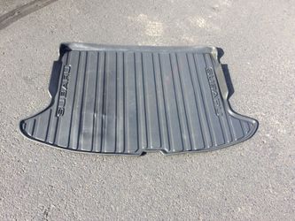 Subaru back hatch hatchback rubber mat I paid $150 !!!! Accepting offers over $50 !!!!
