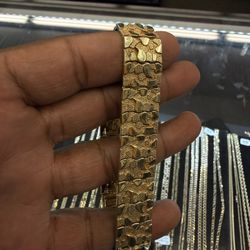 10KT Nugget Bracelet 42045-2