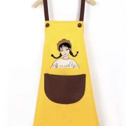 Waterproof Apron for young lady for craft and cooking. 