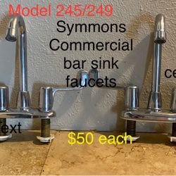 Symmons Stainless Steel Bar Sink Faucets Model 245