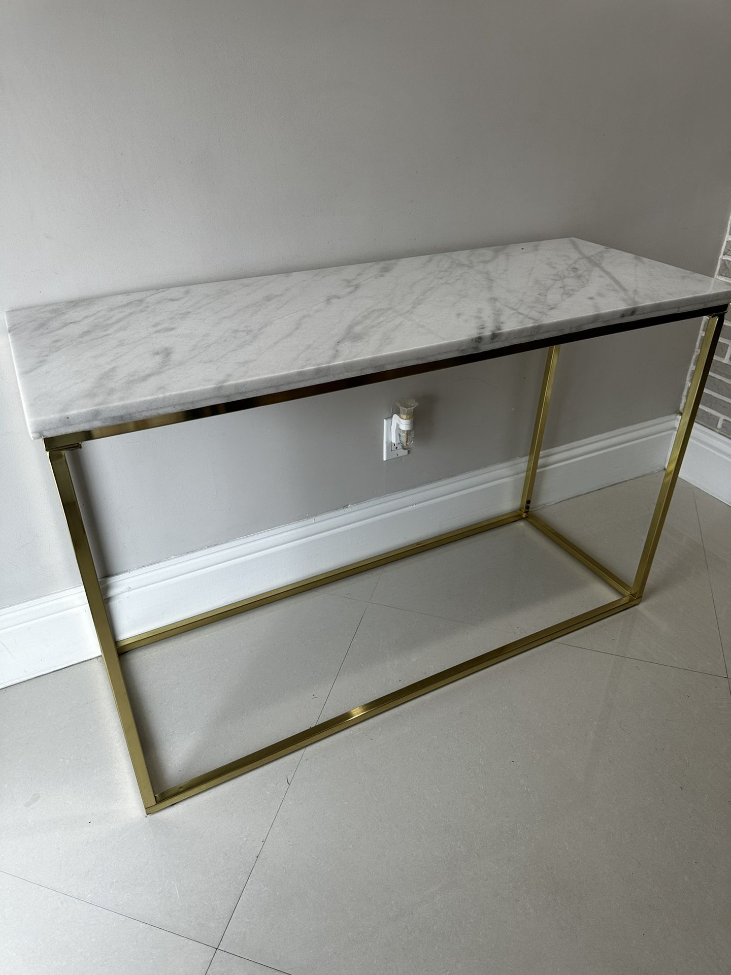End Table And Foyer Table Marble 
