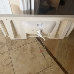 48’ Vanity Sink Top Only Good Condition With Faucet 