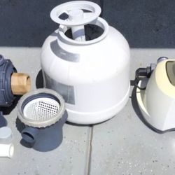 Intex 26651EG 3000 GPH Pool Sand Filter Pump with Krystal Clear Saltwater System