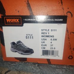 Women's Size 6.5 Workshoe Aluminum Toe