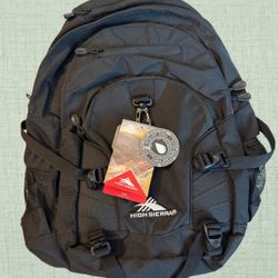 High Sierra Loop Tech Backpack Black