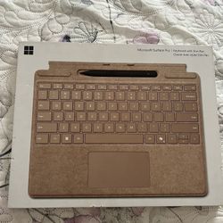 Shop Microsoft Microsoft - Surface Slim Pen (2nd Edition) and Pro Keyboard for Pro (11th Edition), Pro 9, and Pro 8 - Dune
