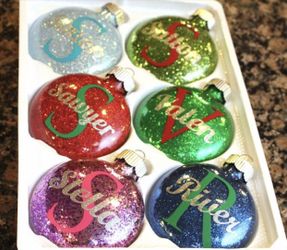 Custom ornaments