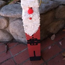 Christmas Santa, All Wood
