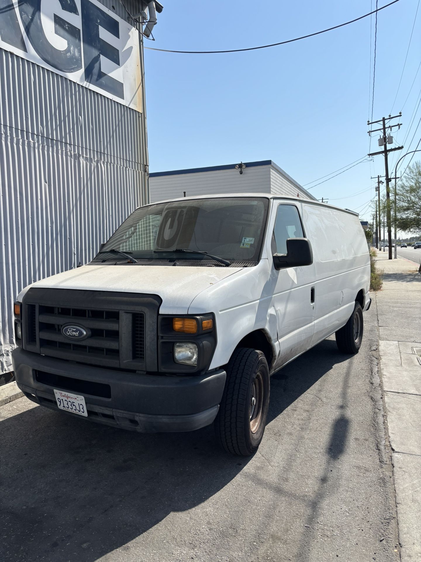 2011 Ford E-250 Commercial Van - PARTS ONLY