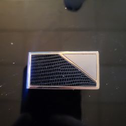 Lot Of 2 Vintage Money Clips & Belt Buckle